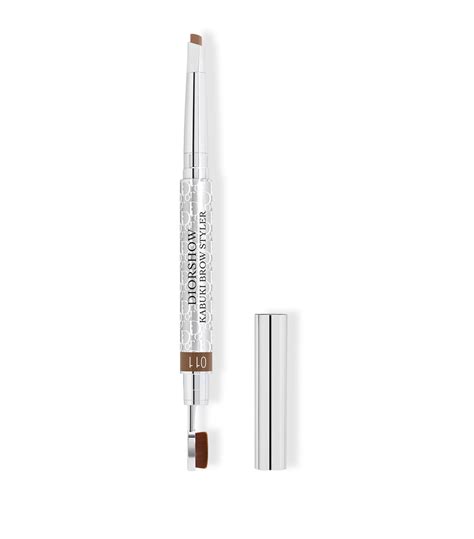 dior kabuki brow styler gold blond|diorshow brow styler 001 brown.